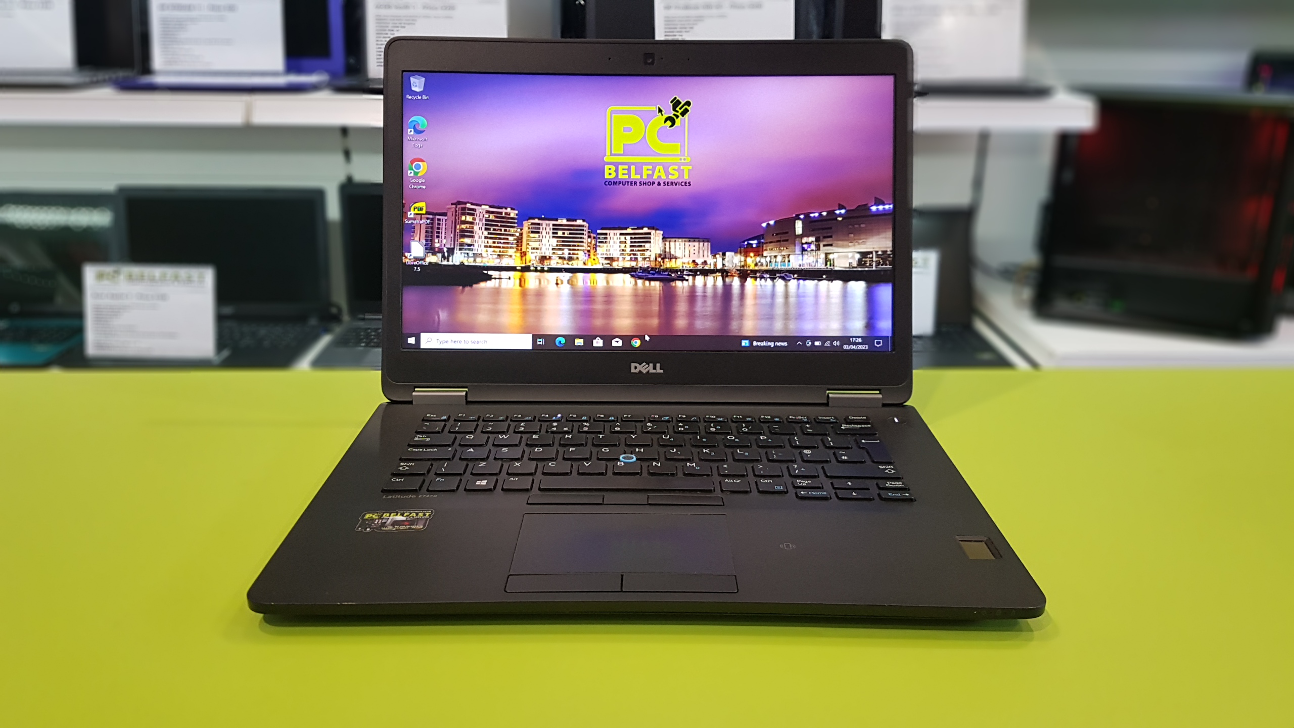 DELL E7470 (3) Dell Latitude E7470/ Intel i7 6th Gen 3.40GHz / 8GB RAM / 180GB SSD / Intel HD 520 - Image 1