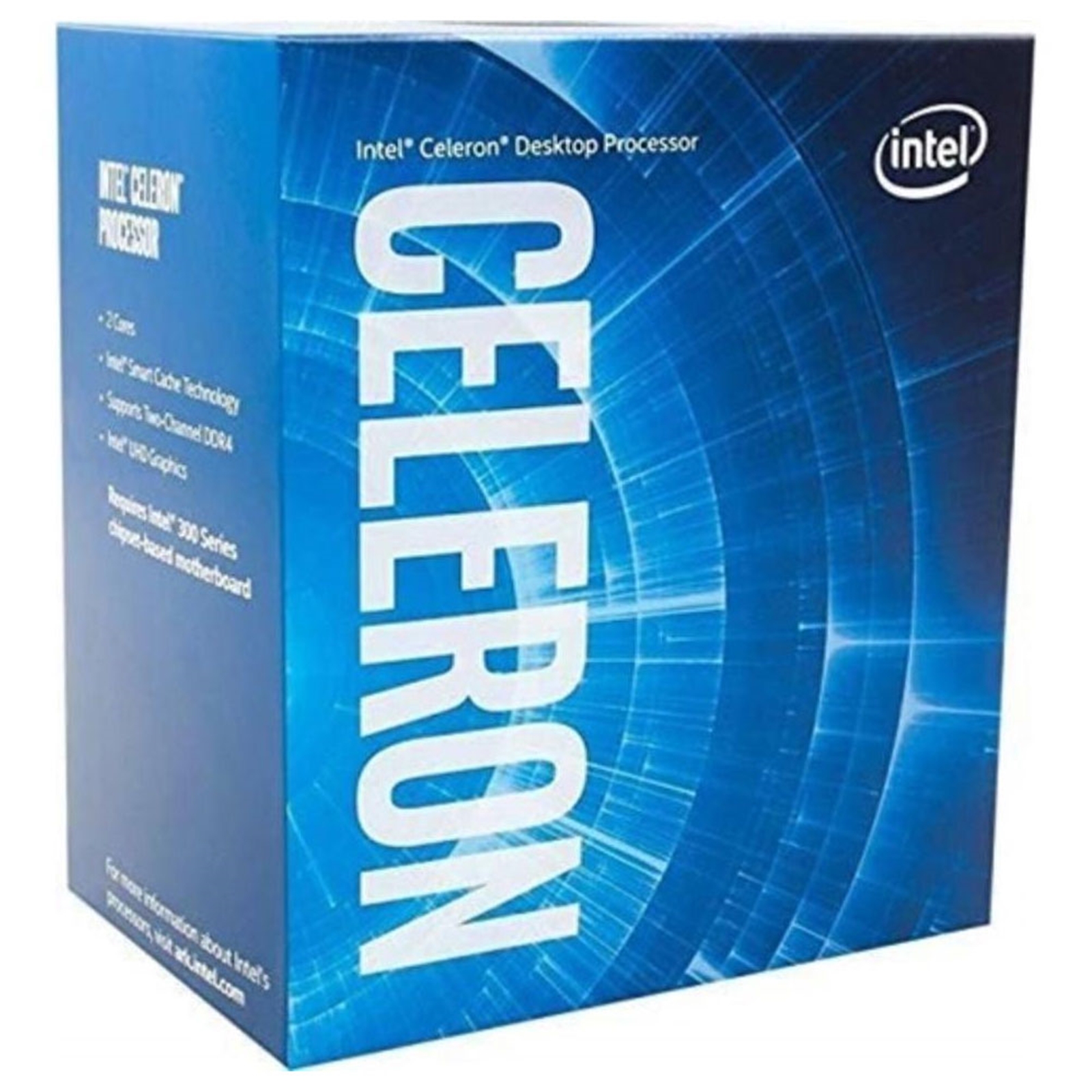 PRINT-G5905 Intel Celeron G5905 Dual Core 3.5GHz 1200 Socket Processor With Heat Sink Fan - Image 1