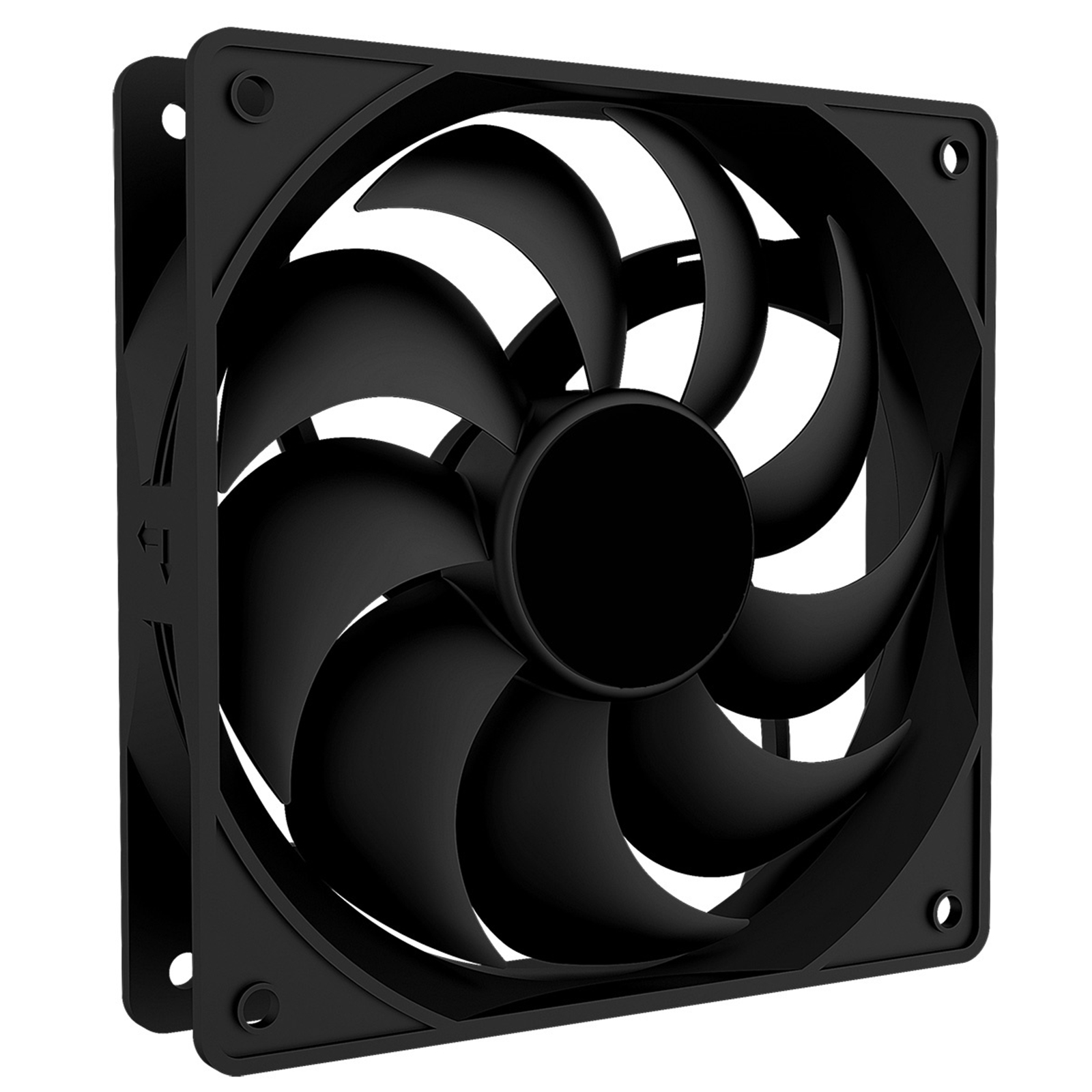 149998 120mm 1200RPM Black OEM Fan - Image 1