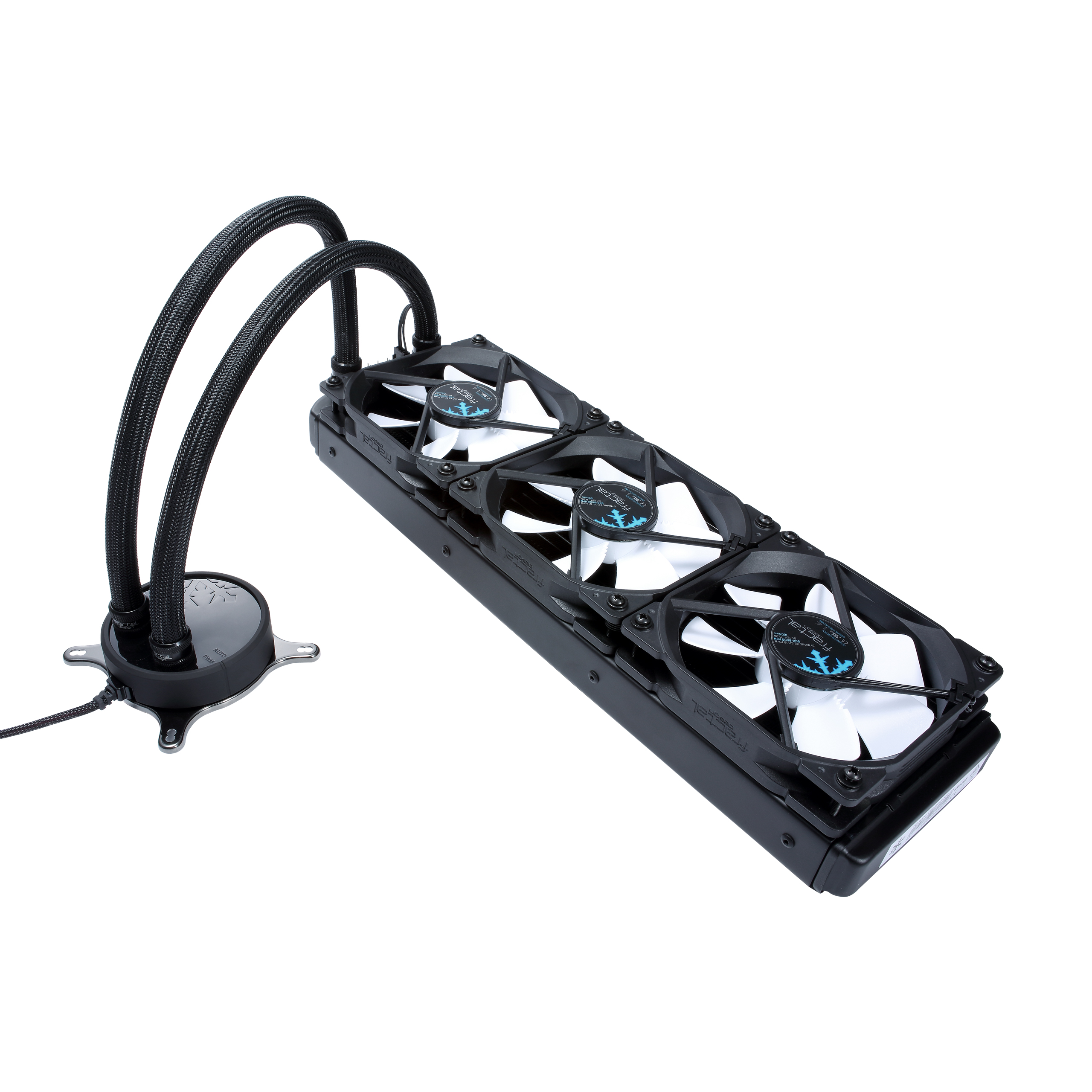 Celsius-S36_3 Fractal Design Celsius S36 360mm Liquid CPU Cooler, 3 x 12cm PWM Fans - Image 1