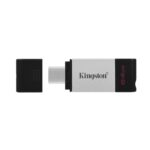 Kingston DataTraveler 80 64GB USB 3.2 USB-C Metal Grey / Black USB Flash Drive - Image 2