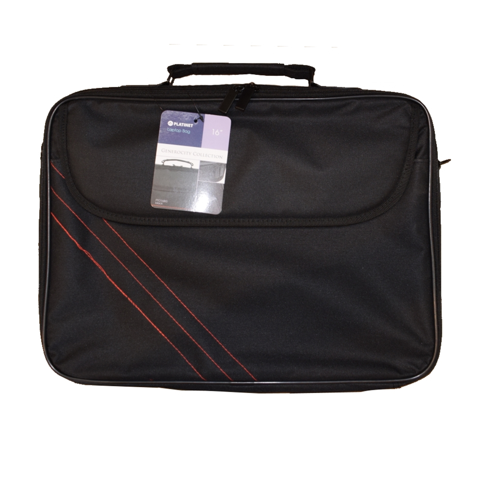ACTAR-PTO16BGR 15.6" Notebook Carry Bag Black and Red - Image 1