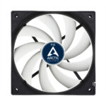 Arctic F12 Low Noise 12cm Case Fan, Black & White, 9 Blades, Fluid Dynamic - Image 3