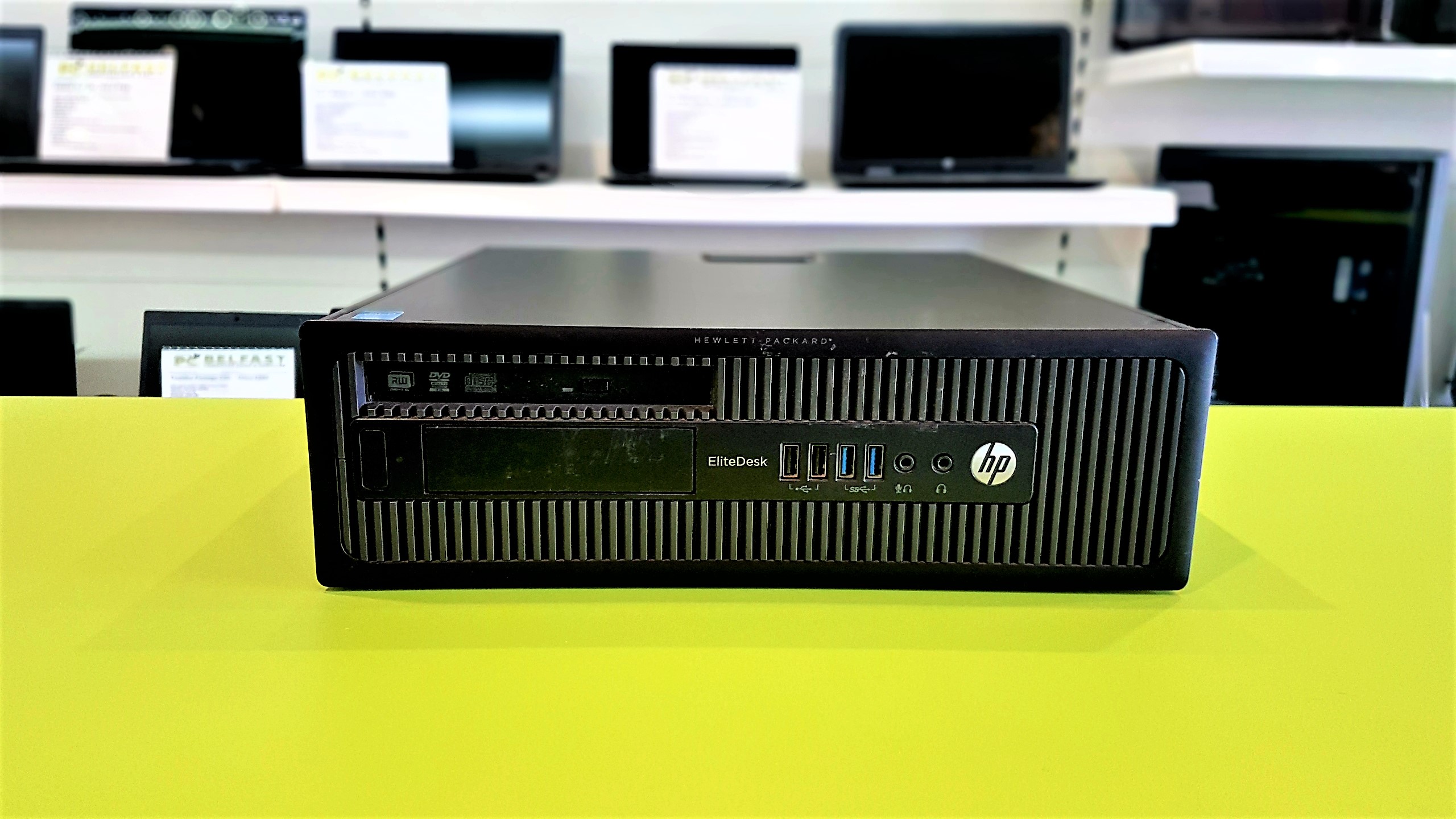 HP ELITEDESK 800 56 (1) HP EliteDesk 800 / Intel i5 3.60 GHz / 8GB RAM / 240GB SSD / Intel HD - Image 1