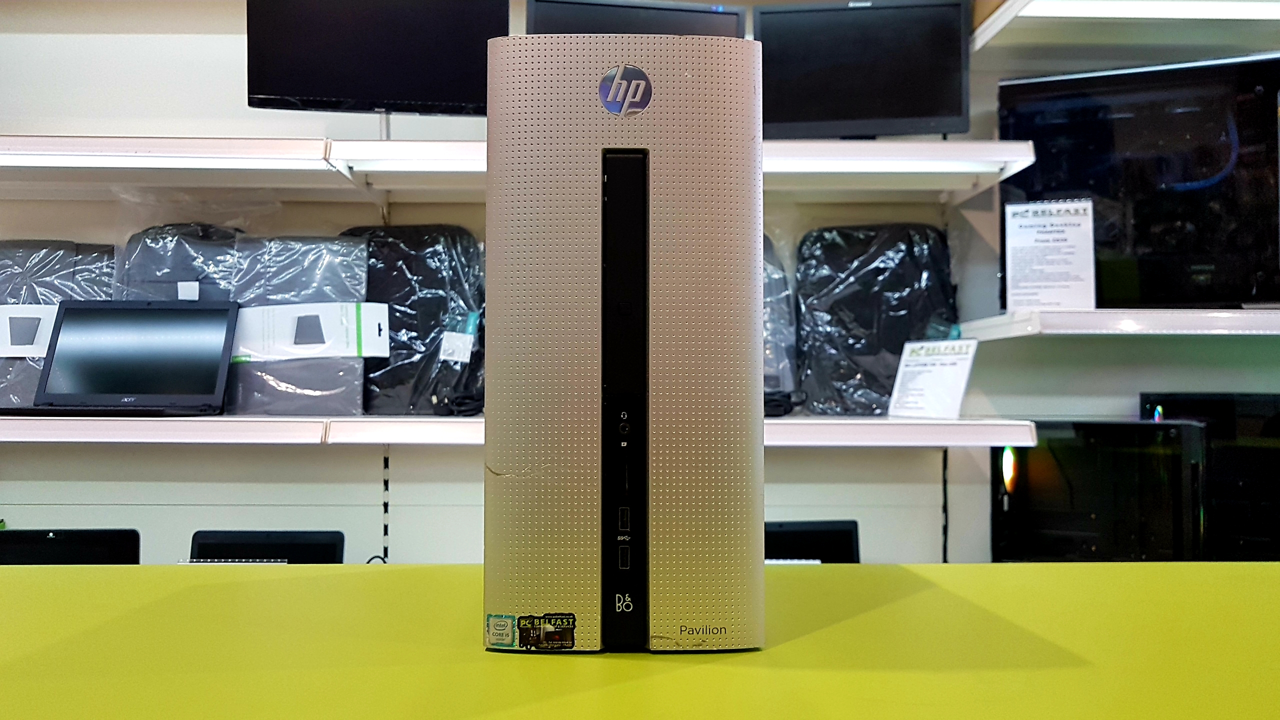 HP Pavilion Desktop (1) HP Pavilion Desktop / Intel i5 6th Gen @ 3.30GHz / 6GB RAM / 120GB SSD / Intel HD 530 - Image 1