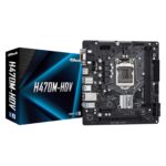 ASRock H470M-HDV Intel Socket 1200 Micro ATX DDR4 VGA/HDMI/DVI USB 3.2 Gen1 Motherboard