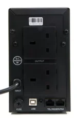 Smart UPS 850VA 2 x UK Plug RJ45 x 2 USB LED Display - Image 2