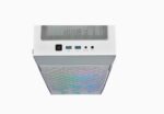 Corsair Icue 220T RGB Airflow Tempered Glass Mid-Tower Smart Case, White - Image 3