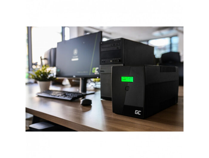 Green Cell UPS Uninterruptible Power Supply 600VA 360W with LCD Display - Image 3