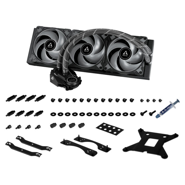 Arctic Liquid Freezer II 420 A-RGB Black All In One Open Box Liquid CPU Cooler - Image 5
