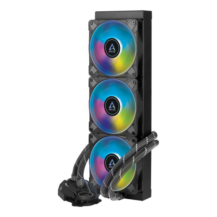 Arctic Liquid Freezer II 420 A-RGB Black All In One Open Box Liquid CPU Cooler - Image 2
