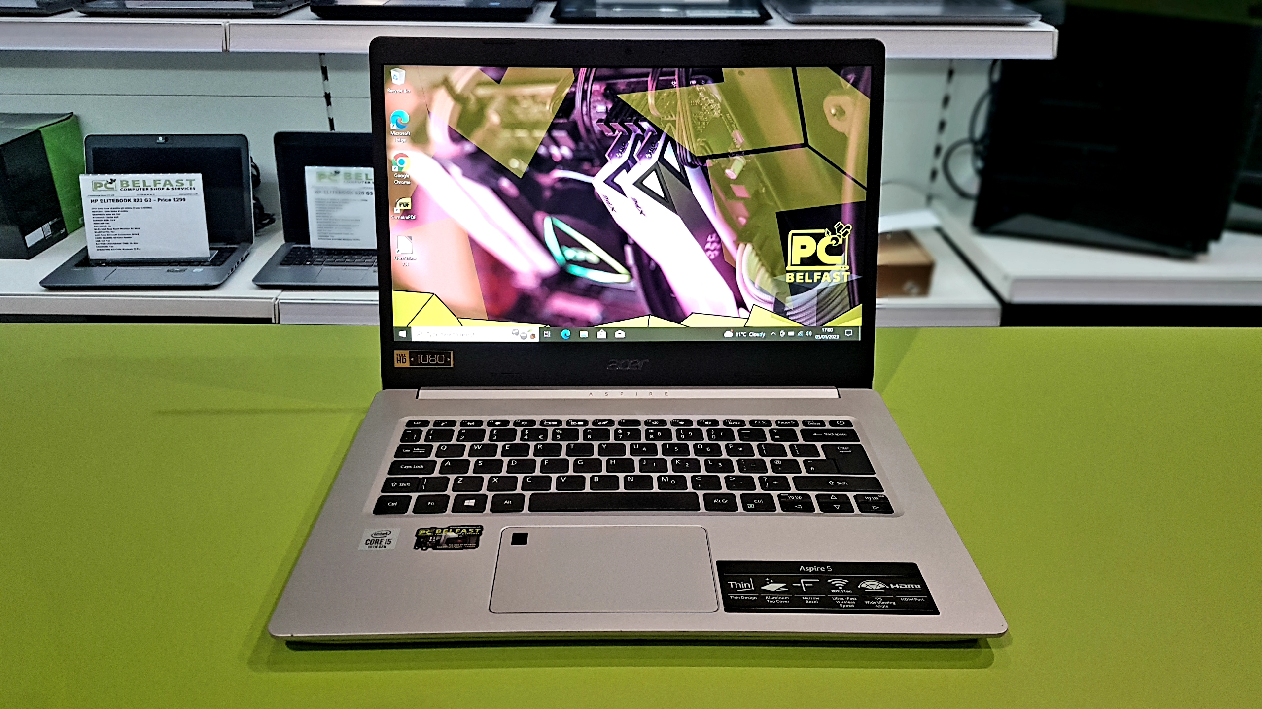 Acer Aspire 5 (3) Acer Aspire 5 / Intel i5 10th Gen 4.20GHz / 8GB RAM / 240GB M.2 NVMe / Intel UHD - Image 1