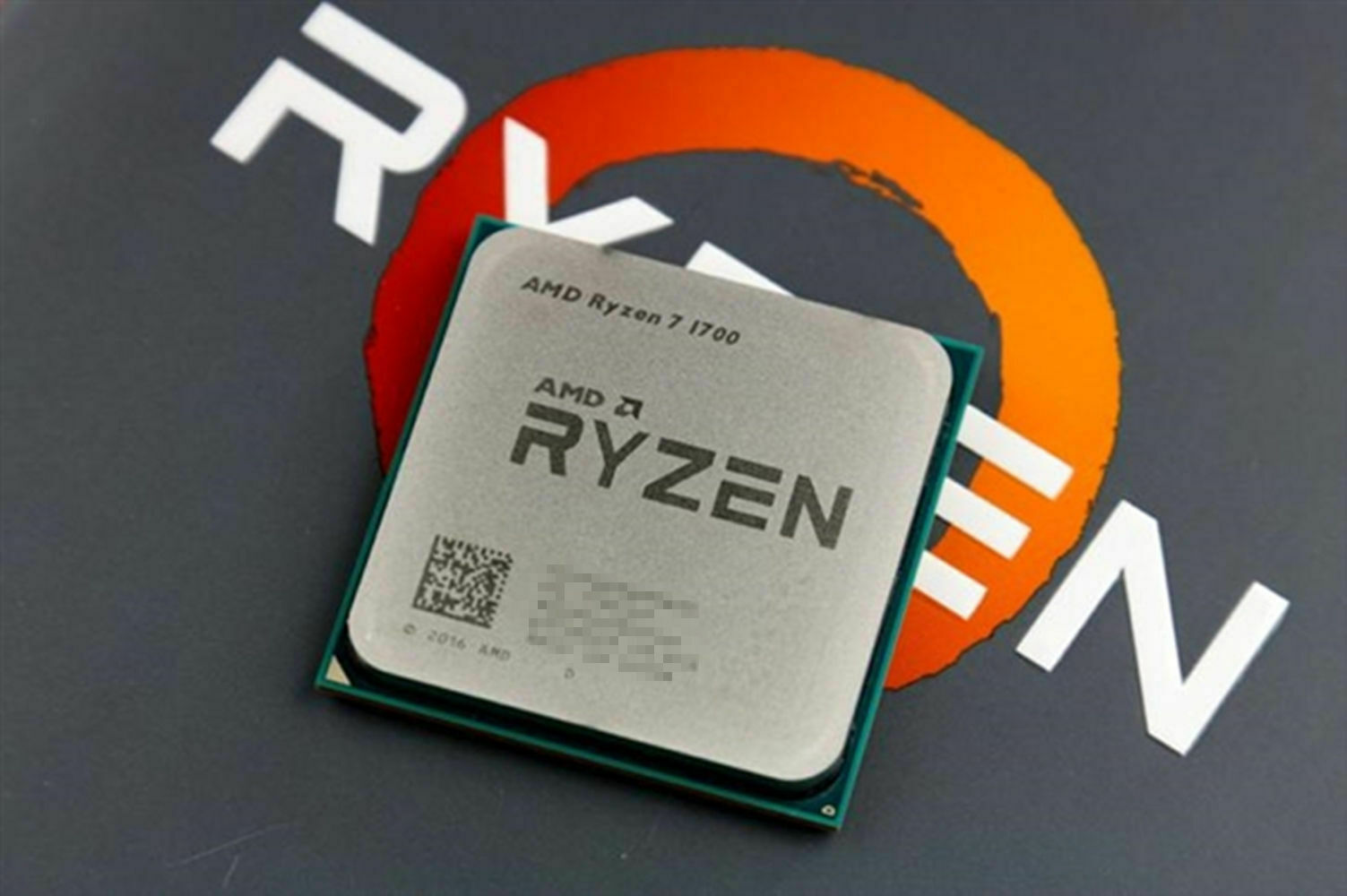 RYZEN 7 1700 Used AMD Ryzen 7 1700 3.0ghz 8-core 16-thread Socket am4 CPU - Image 1