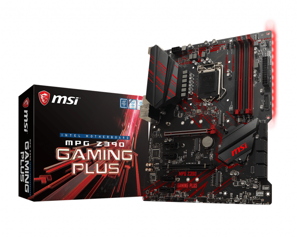 product_7_20181008103003_5bbac12b10a3b MSI MPG Z390 Gaming Plus Motherboard ATX LGA1151 DDR4 LAN USB 3.1 Gen2 Type-C M.2 - Image 1