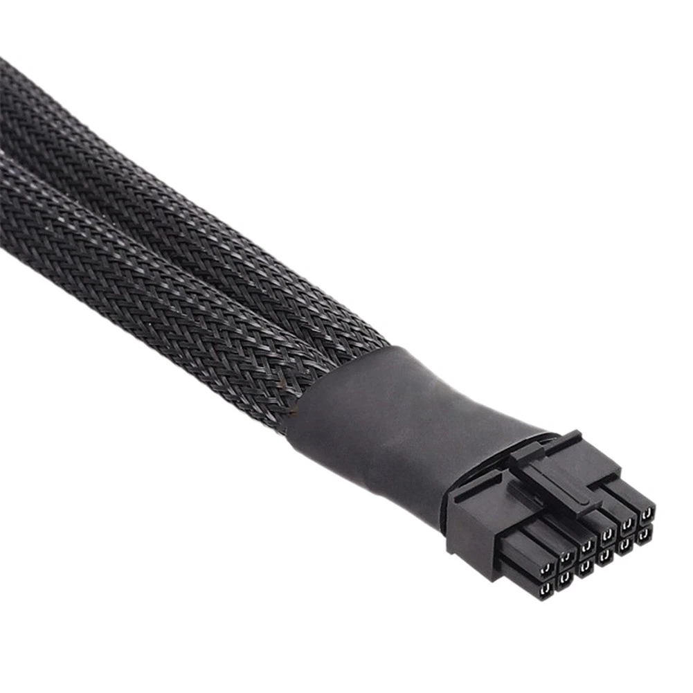 12v hpwr 0 Video Card 12VHPWR PCIe 5.0 12 Pin to Dual GPU PCIE 8-Pin Cable - Image 1