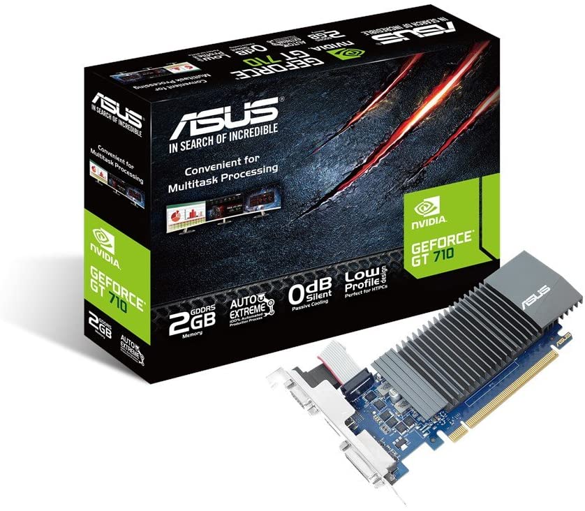71AwobOSRTL._AC_SL1000_ ASUS NVIDIA GeForce GT710 2GB Silent Graphics Card - Image 1
