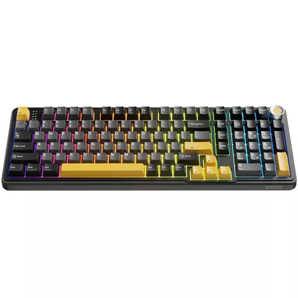 Marvo Titan 98 KG986W 3 Marvo Titan 98 KG986W Wireless Mechanical Gaming Keyboard, Tri-Mode Connectivity - Image 1