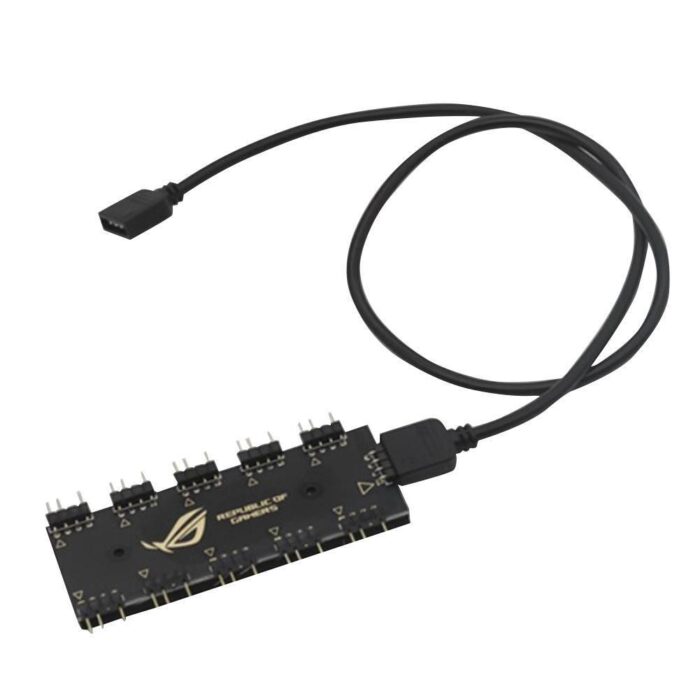 10 RGB Sync HUB Splitter Extension Cable for Motherboard RGB (5V 3Pin) - Image 3