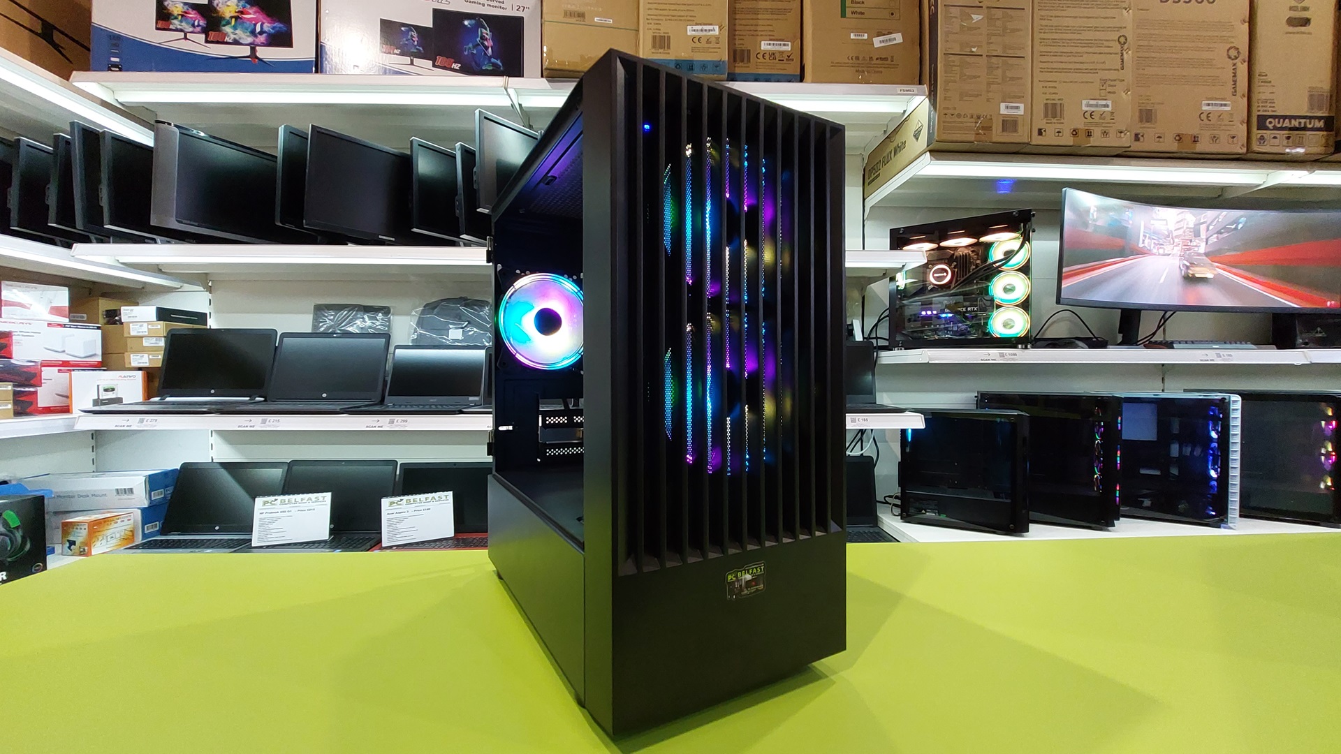 cit slamer 12 (4) Custom Gaming PC Cit Slammer / Intel i5 7th Gen. 3.80GHz / 16GB RAM / 512GB SSD / Multi Choice - Intel HD 630 - Image 1