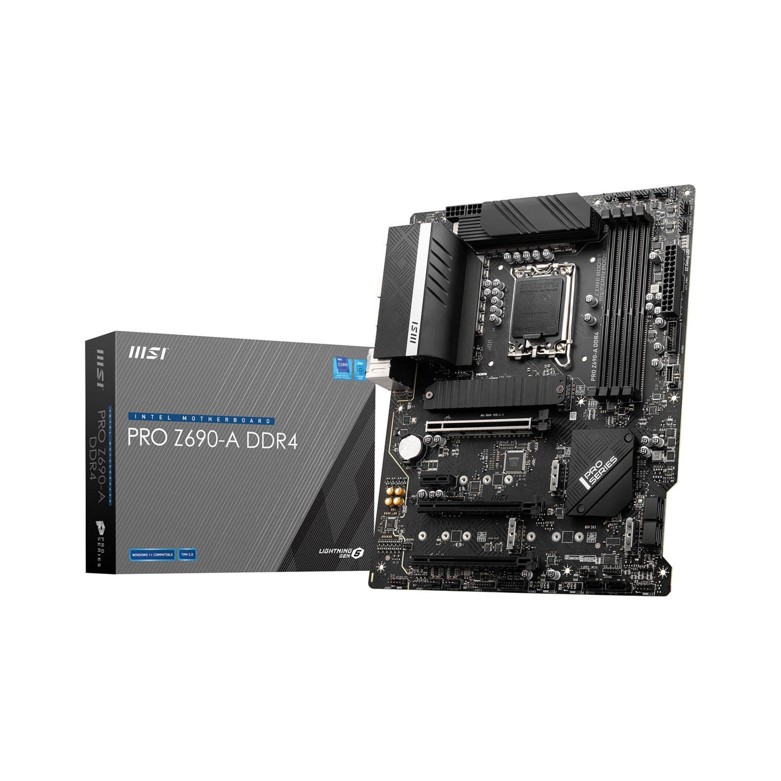 msi-pro-z690-a_ddr4-box_nologo MSI PRO Z690-A DDR4 Intel Socket 1700 Motherboard - Image 1