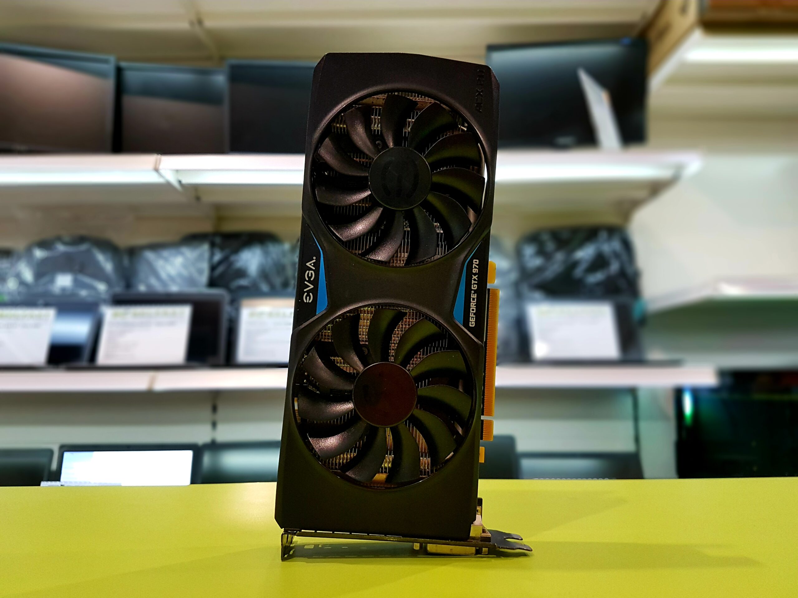 EVGA 970 4GB (2) Used EVGA GeForce GTX 970 SC GAMING ACX 2.0 - Image 1