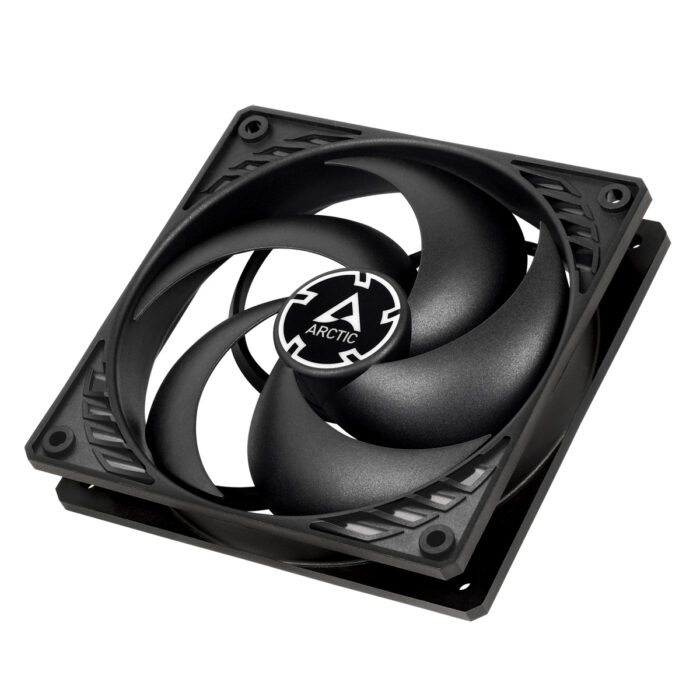 Arctic P12 Pressure Optimised 12cm Case Fan, Black, Fluid Dynamic - Image 2