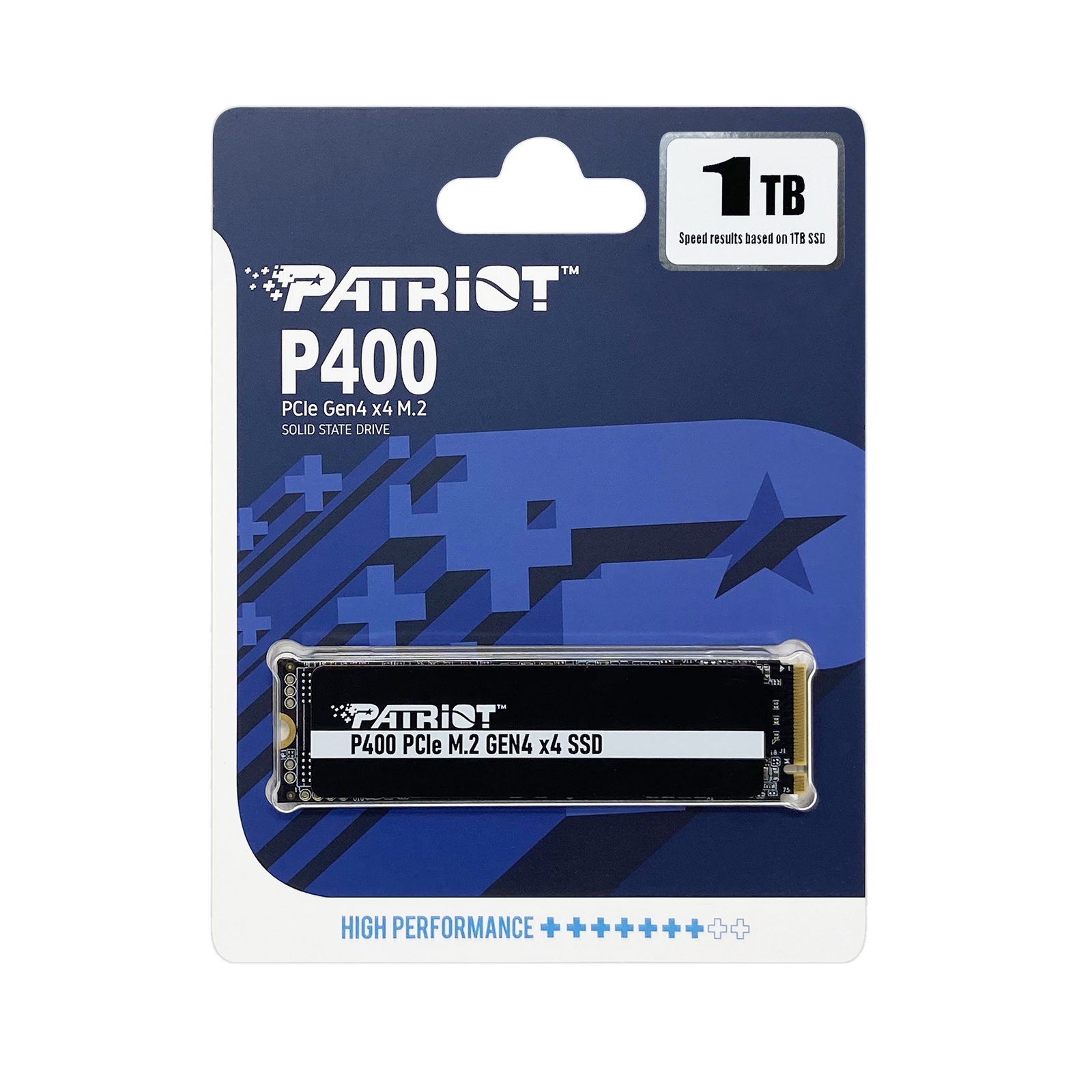 HDPAT-P4001TBM28 Patriot P400 (P400P1TBM28H)1TB M.2 Interface, PCIe 4.0 x4, 2280 Length, Read 5000MB/s, Write 4800MB/s - Image 1