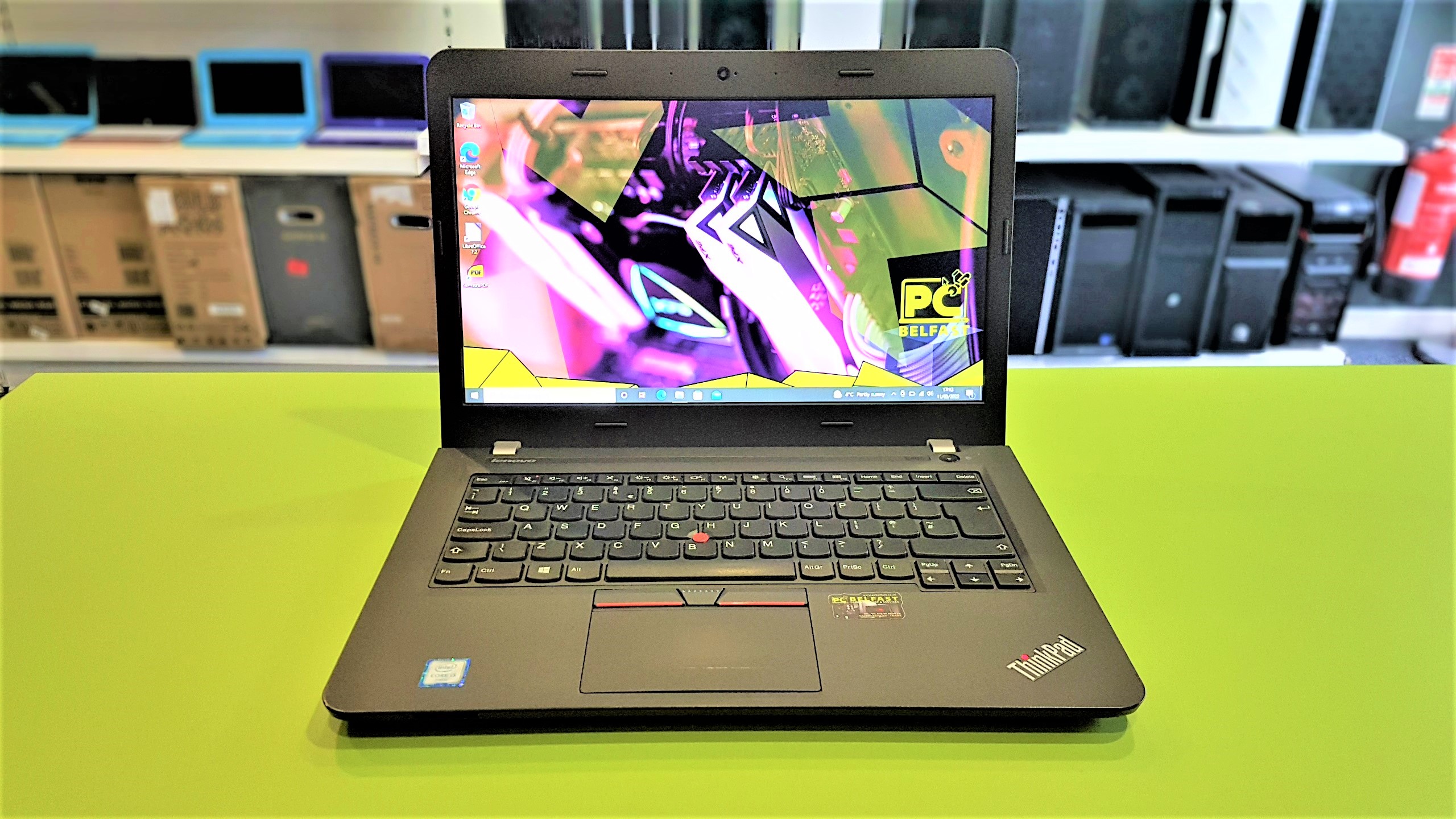 Lenovo ThinkPad E460 0 Lenovo ThinkPad E460 / Intel core i3-6th gen 2.30Ghz / 8GB RAM / 120GB SSD / INTEL HD520 - Image 1