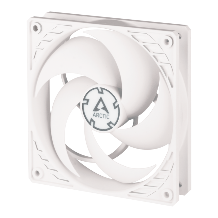 Arctic P12 12cm Pressure Optimised PWM PST Case Fan, White, Fluid Dynamic - Image 2