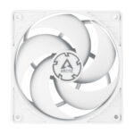 Arctic P12 12cm Pressure Optimised PWM PST Case Fan, White, Fluid Dynamic - Image 3