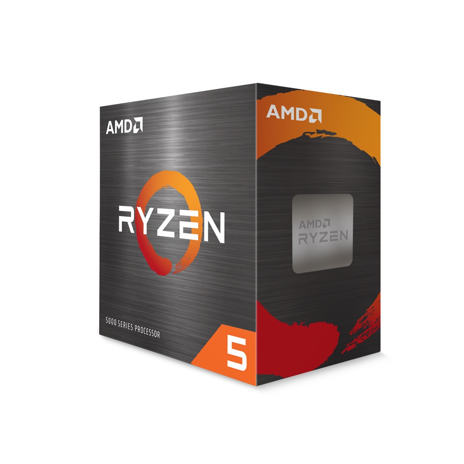 PRAMD-5600X AMD Ryzen 5 5500 CPU with Wraith Stealth Cooler, AM4, 3.6GHz (4.2 Turbo), 6-Core, 65W, 19MB Cache - Image 1