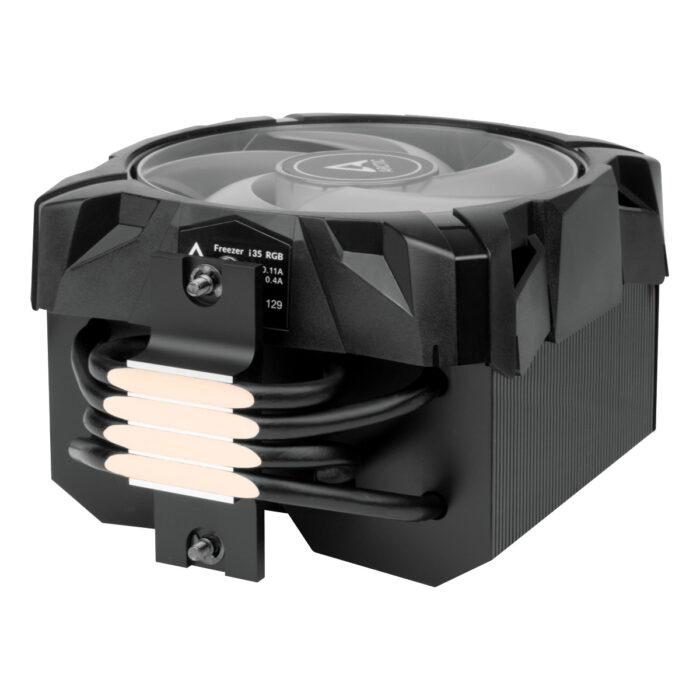 Arctic Freezer i35 RGB Heatsink & Fan, Intel 115x, 1200, 1700 Sockets, 12x RGB LEDs, Direct Touch Heatpipes, MX-5 Thermal Paste included - Image 4