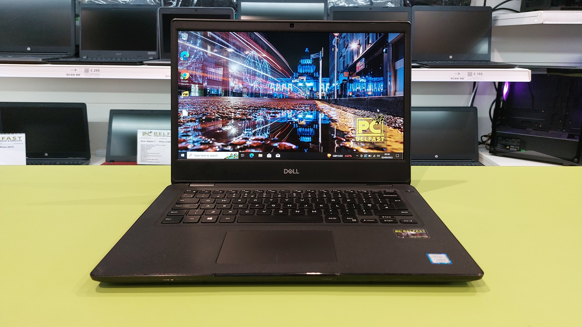 DELL LATITUDE 3400 1 (2) Dell Latitude 3400 / Intel i5 8th Gen 3.90GHz / 16GB RAM / 256GB NVMe / Intel UHD 620 - Image 1