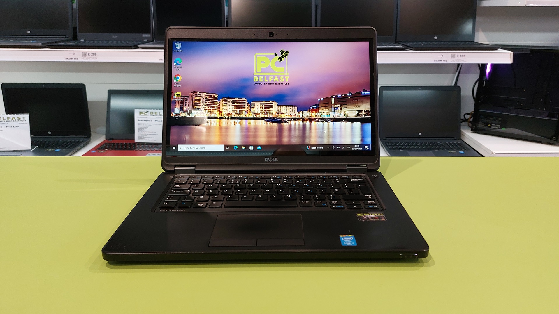 DELL LATITUDE E5450 1 (1) Dell Latitude E5450 (Touchscreen) / Intel i7 5th Gen 3.20GHz / 8GB RAM / 240GB SSD / Intel HD 5500 - Image 1