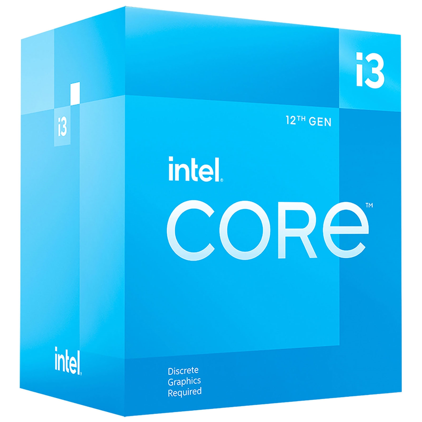 PRINT-I312100F Intel Core i3 12100F 4 Core Processor Processor 8 Threads, 3.3GHz up to 4.3Ghz Turbo, Alder Lake Socket LGA 1700, 12MB Cache - Image 1