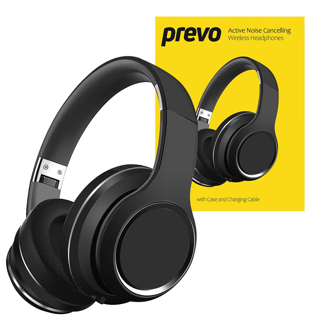 Prevo A6-ANC Prevo A6-ANC Wireless Headphones with Bluetooth 5.4, True Wireless Stereo - Image 1