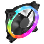 OEM Rainbow Ring 12cm Fan 4pin Molex 3pin