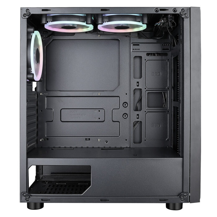 CIT Celsius ATX Case Front ARGB Strip 3xARGB Fans + MB Sync TG Side Panel EPE - Image 8