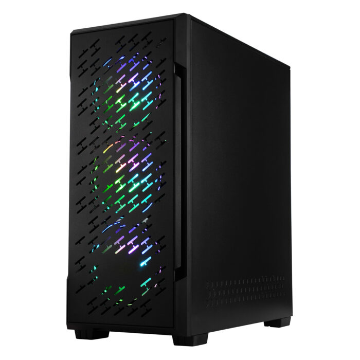 CIT 	Crossfire Gaming Case 4 x ARGB Fans Glass Side MB SYNC 3pin - Image 2