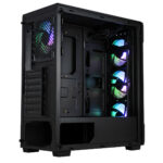 CIT 	Crossfire Gaming Case 4 x ARGB Fans Glass Side MB SYNC 3pin - Image 7