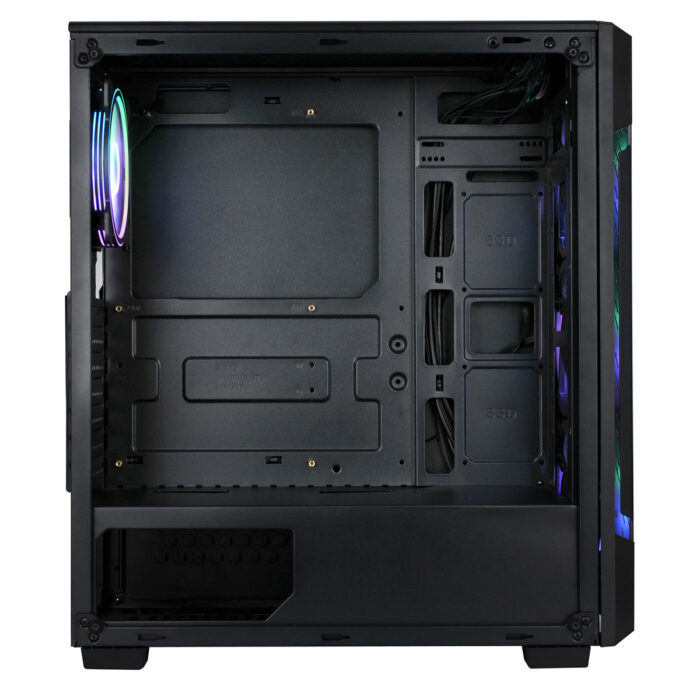 CIT 	Crossfire Gaming Case 4 x ARGB Fans Glass Side MB SYNC 3pin - Image 8