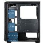 CIT 	Crossfire Gaming Case 4 x ARGB Fans Glass Side MB SYNC 3pin - Image 9