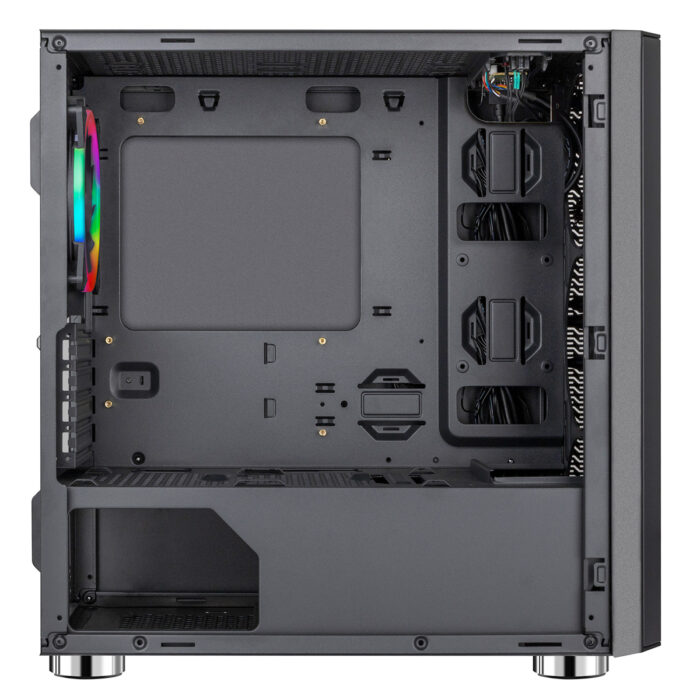 CIT Omega Solid Front With 1 ARGB Fan Included and ARGB Hub With Tempered Glass - Image 6