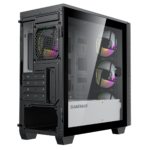 GameMax Aero Mini ARGB Case 4 x ARGB Fans Black With White Internals - Image 8