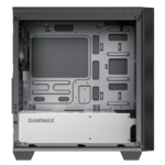 GameMax Aero Mini ARGB Case 4 x ARGB Fans Black With White Internals - Image 6