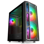 GameMax F15G Gaming Case 2x 20cm ARGB Fan 1x 12cm ARGB Fan TG Front+Side MB Sync