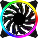 Velocity 12cm ARGB Fan Bulk 3pin M&F Aura Header 3pin / 4pin Power - Image 2