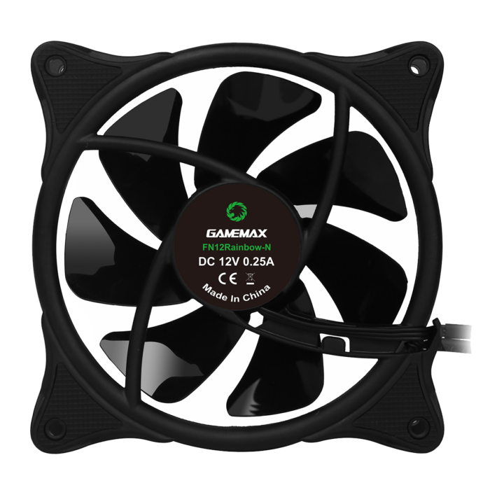 Mirage Rainbow RGB 120mm Fan 5V Addressable 3pin Header 3pin MB - Image 4