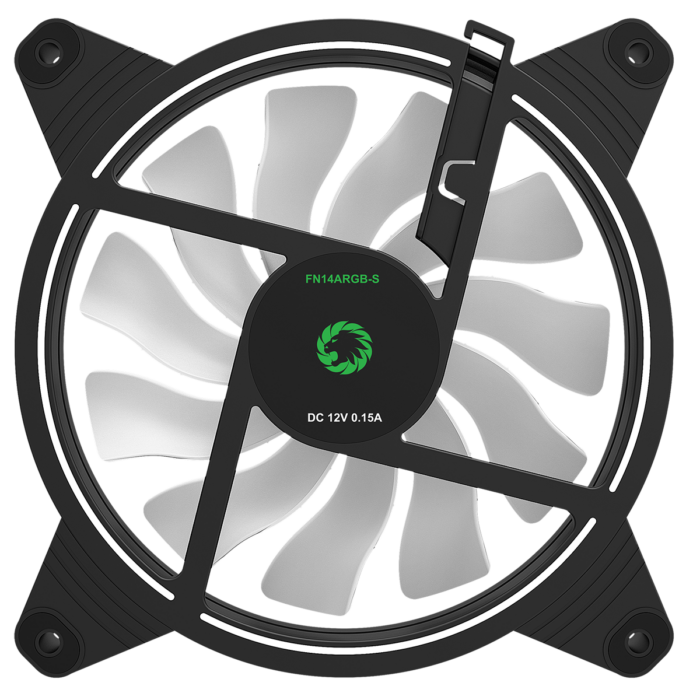 Razor 14cm ARGB Bulk Fan RTB 3pin M&F Aura Header & 3pin Power - Image 4