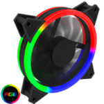 Velocity 12cm RGB Fan Bulk 4pin M&F Aura Header 3pin Power